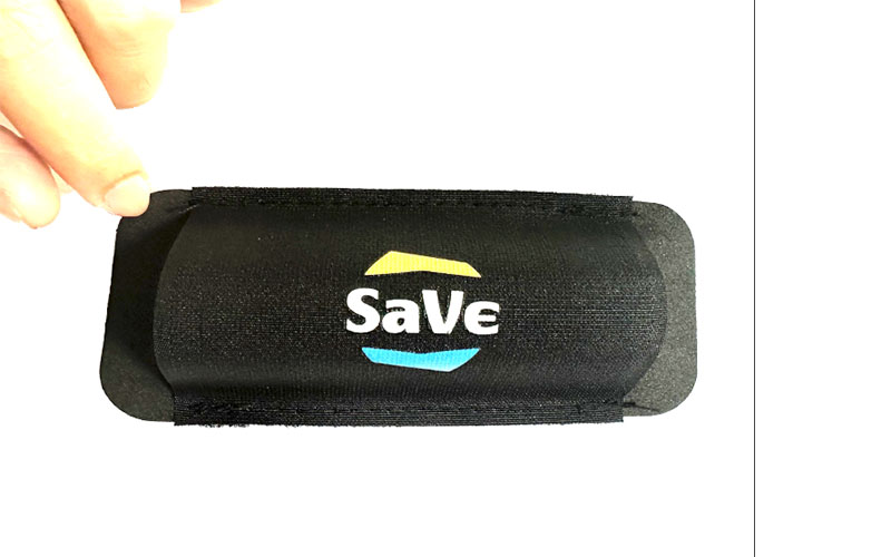 Custom logo hook and loop for ski sport