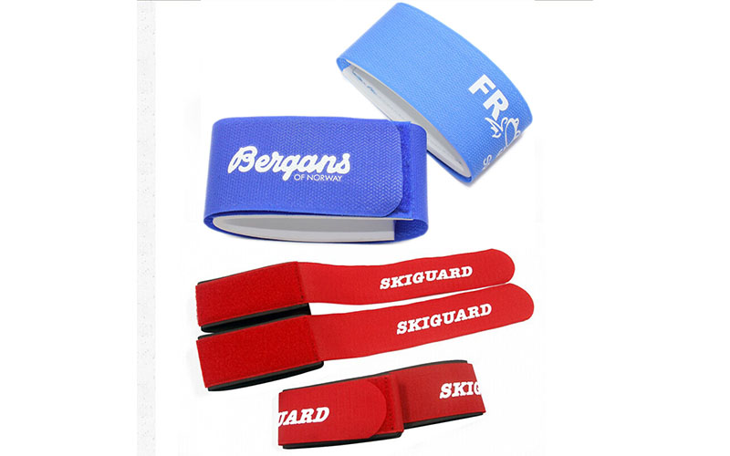 magic tape Ski Straps with Logo
