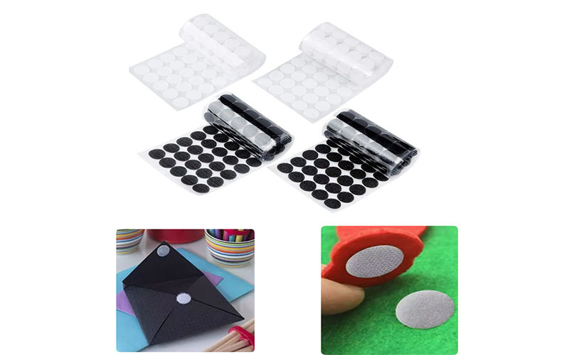 Hook And Loop Self Adhesive Circles Dots