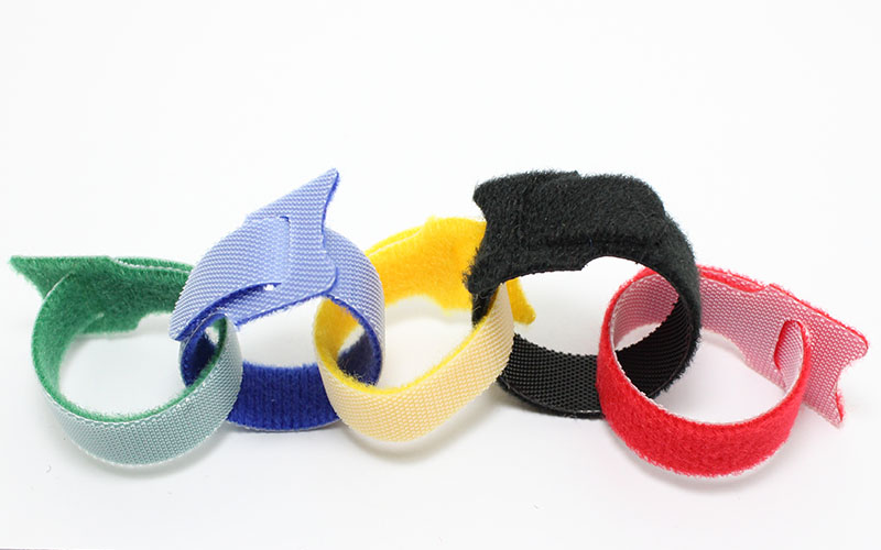 Hook and Loop Stacked Strip Cable Tie​