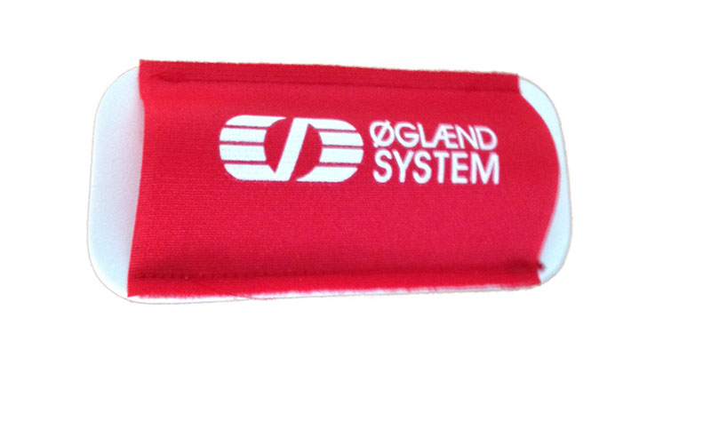 Custom nylon magic tape ski strap