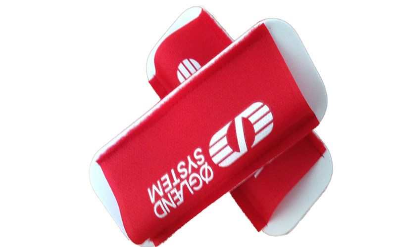 Custom nylon magic tape ski strap