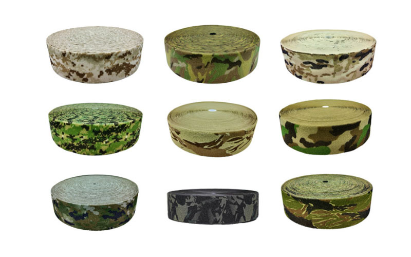 camouflage hook and loop velcro