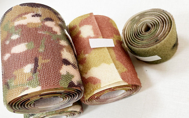 camouflage hook and loop velcro