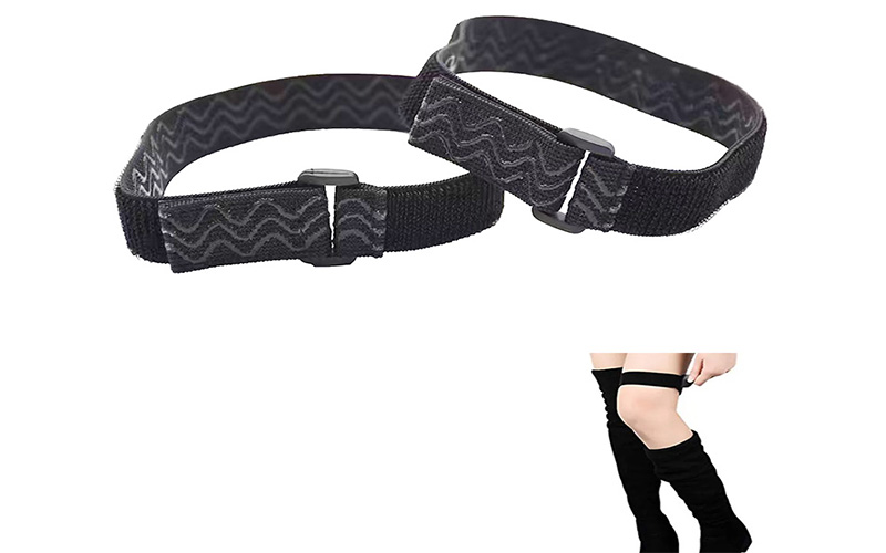 nylon adjustable elastic invisible anti slip boots straps