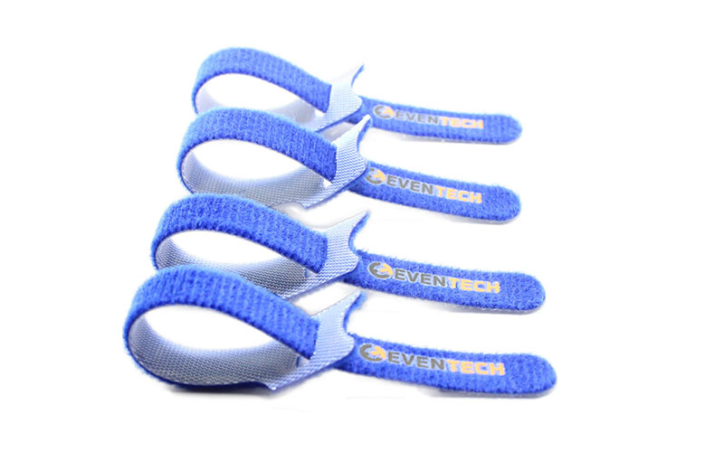 Double velcro strap with large adhesive pad