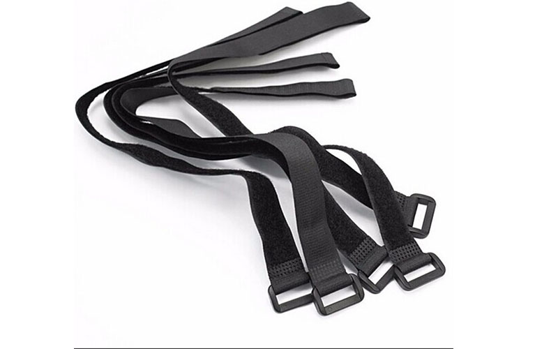 hook and loop velcro strap twist lock