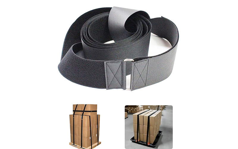 Reusable heavy duty Pallet Safety Belt velcro Straps