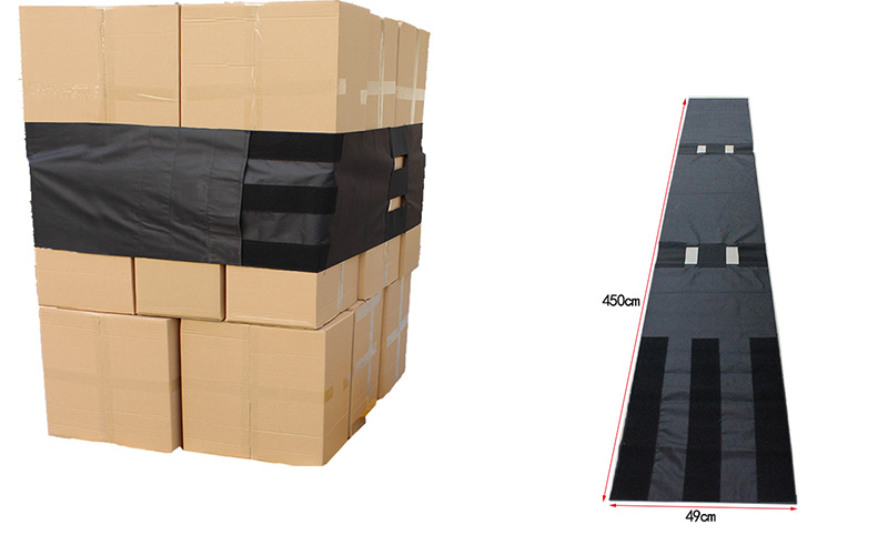 Reusable heavy duty Pallet Safety Belt velcro Straps