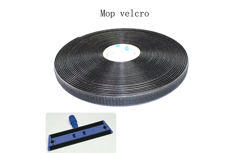 Mop hook and loop Velcro tape