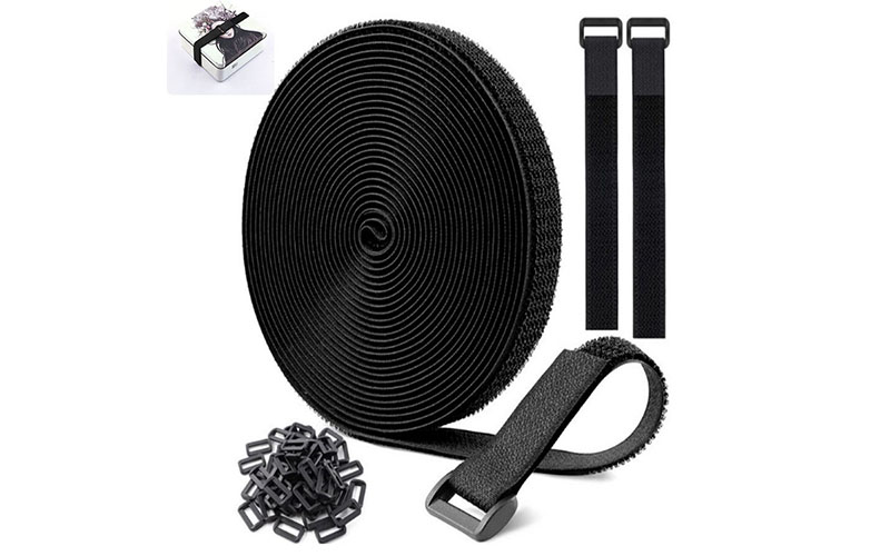 nylon qulaity hook and loop on same face tape