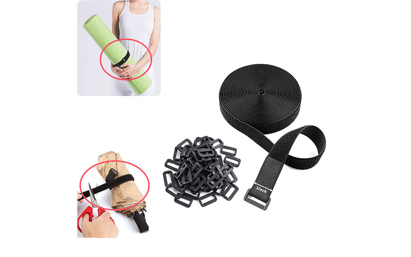 nylon qulaity hook and loop on same face tape