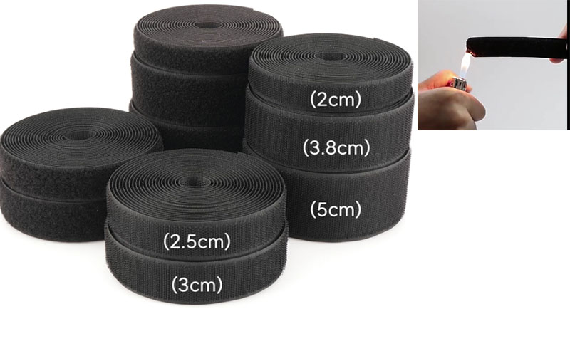 heat resistant velcro hook and loop fasteners 20mm