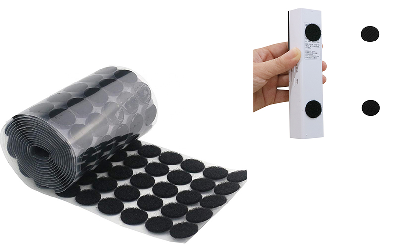 multi function  tape adhesive hook and loop tape dots