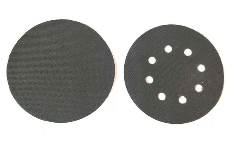 adhesive hook and loop velcro polishing pad spacer