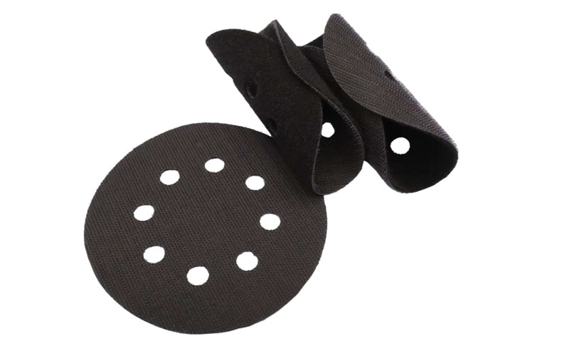 adhesive hook and loop velcro polishing pad spacer