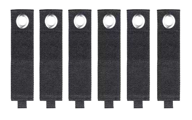 reusable hook and loop velcro cable straps with eyelet