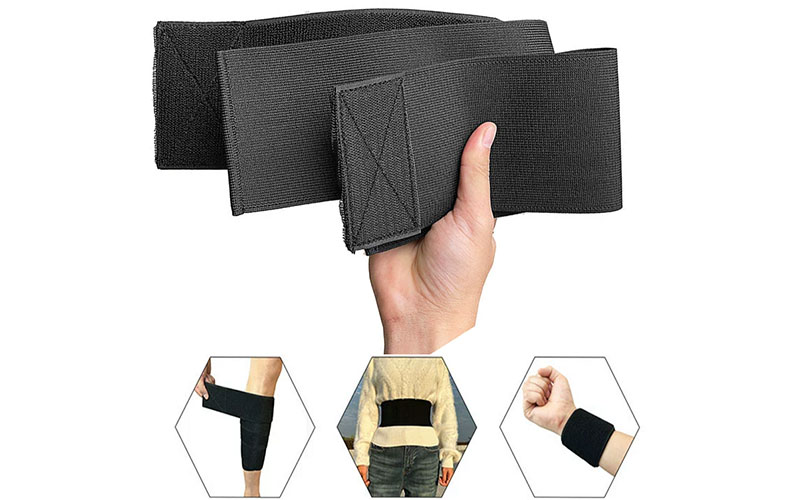 elastic nylon hook and loop velcro band with buckle elastic nylon hook and loop velcro band with buckle