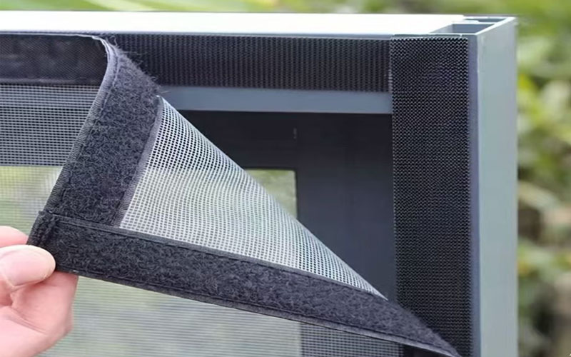 magnetic screen hook and loop velcro tape rolls