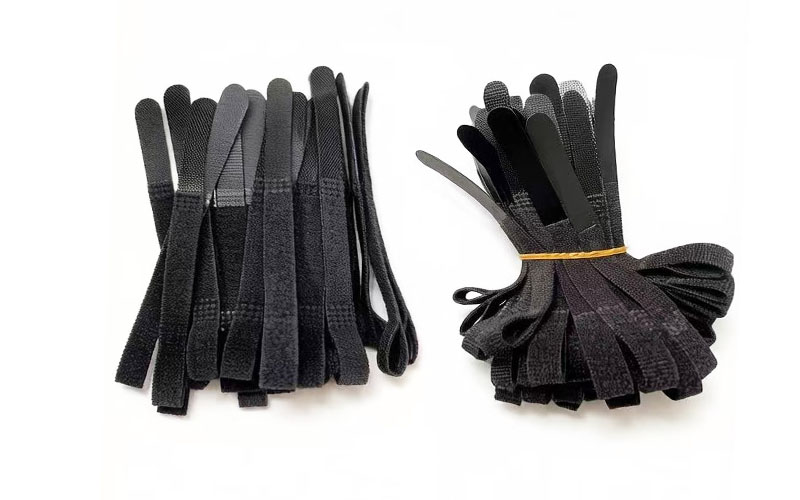 hook and loop velcro tape cable organiser for computer