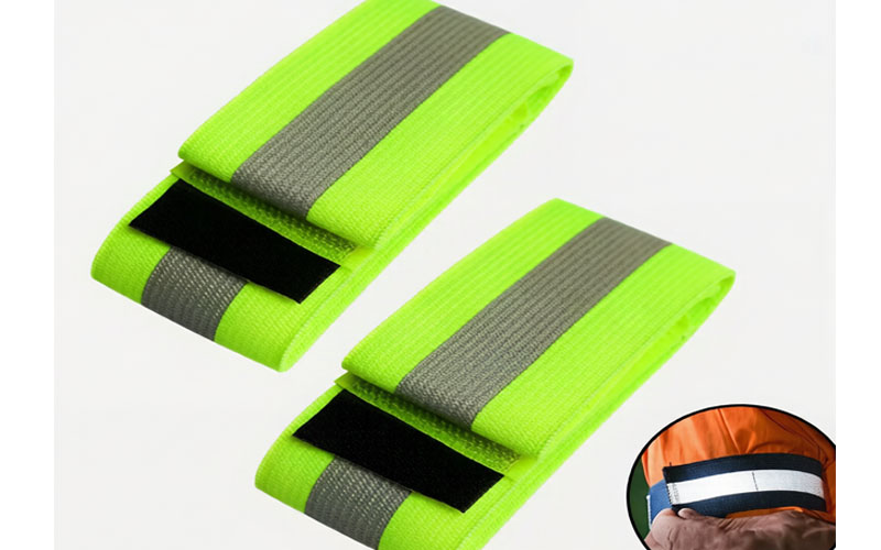 reflective armband with hook and loop velcro reflective armband with hook and loop velcro