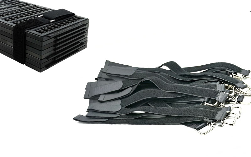 ESD anti-static nylon reverse buckle velcro straps
