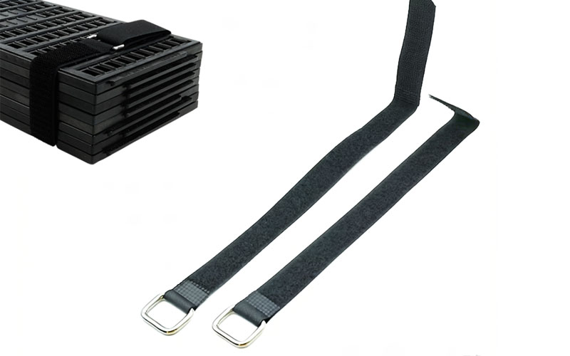 ESD anti-static nylon reverse buckle velcro straps