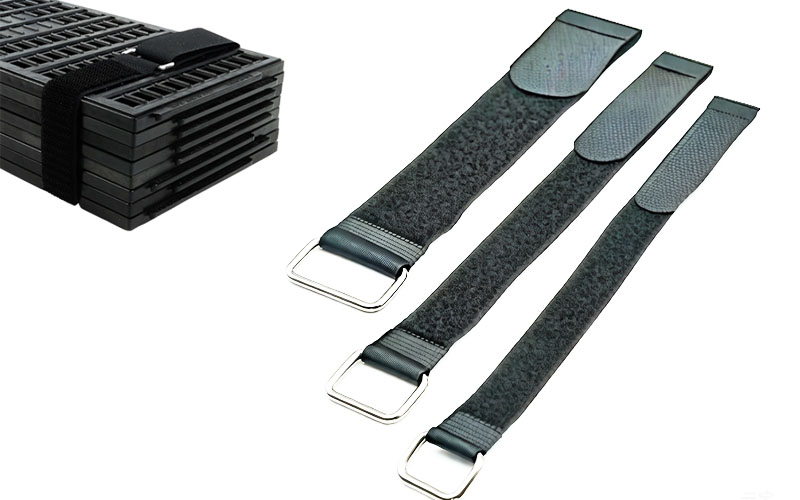 ESD anti-static nylon reverse buckle velcro straps