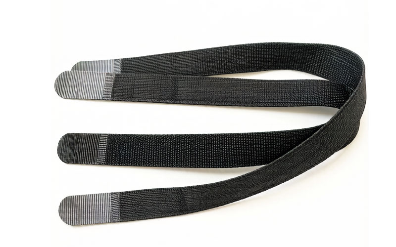 soft elastic velcro straps with loop buckle