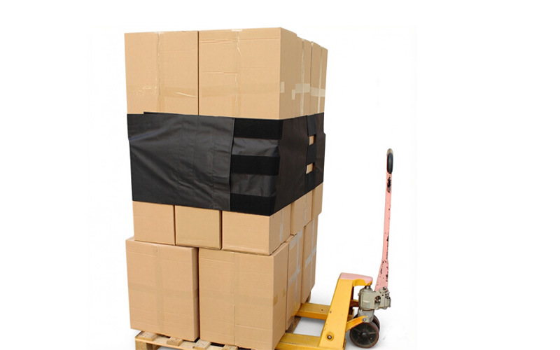 double face hook and loop strap for plastic pallets