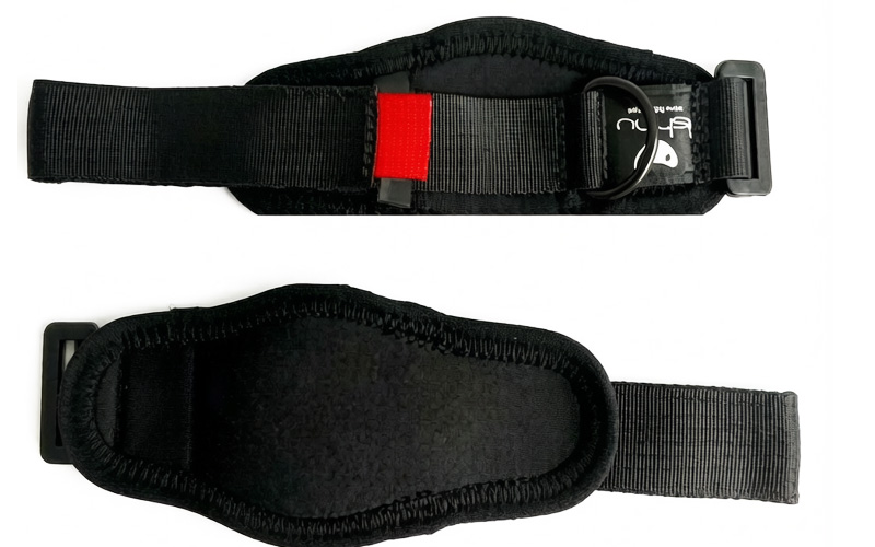adjustable neoprene hook loop strap with custom logo