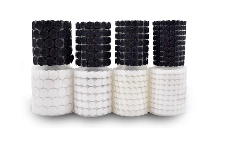 hook and loop velcro dots small roll