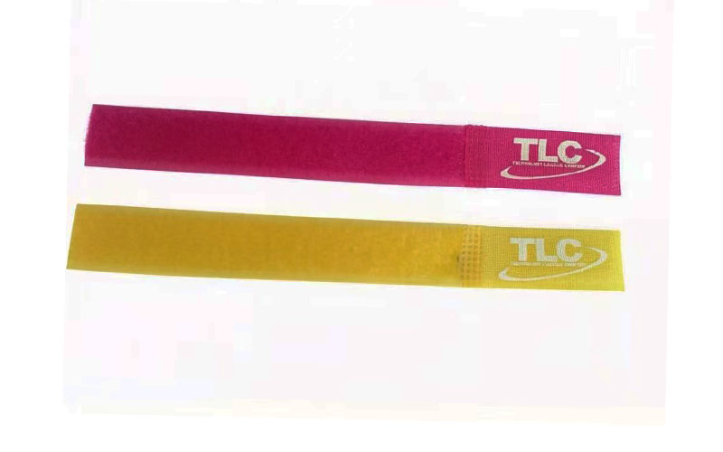sonic welded hook and loop velcro strap