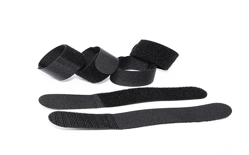 sonic welded hook and loop velcro strap