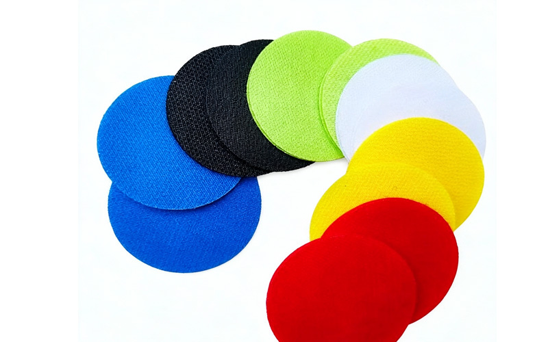custom velcro patches with hook and loop backing
