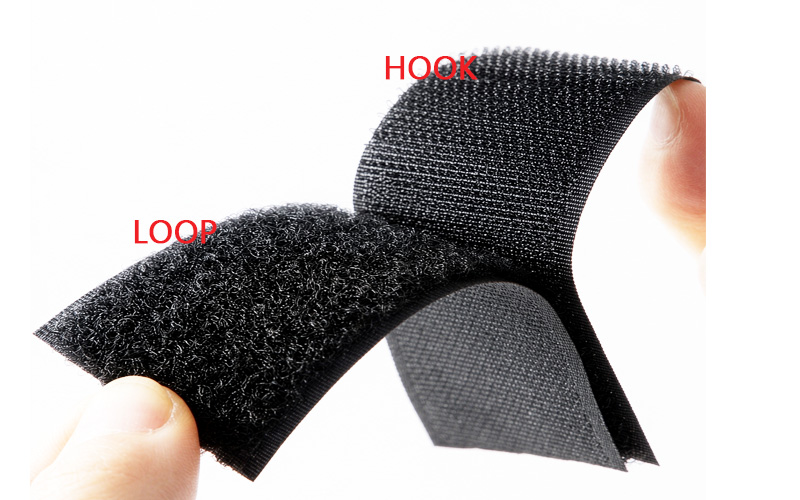 custom velcro patches with hook and loop backing