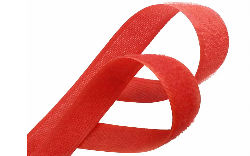 red hook and loop velcro straps