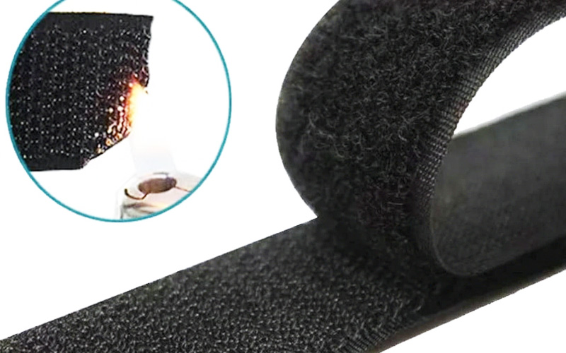 single sided heat resistant hook and loop tape